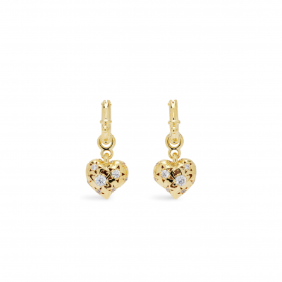 VIVIENNE WESTWOOD HEART-SHAPED EARRINGS 1250952261